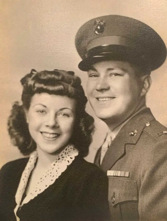 Robert Clifford Bickel and his wife. (Stephen Bickel)