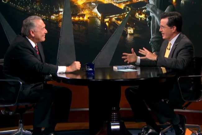 Art cop Robert Wittman spoke with Stephen Colbert in a 2011 appearance, when he was promoting his book, 'Priceless.'