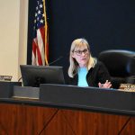 Bunnell Mayor Catherine Robinson did not appointing someone to a cavant seat on the commission would give the person time to get up to speed before the next election in March. (© FlaglerLive)