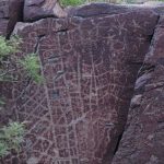 The Embry-Riddle research captured the first-ever photographs of rock carvings, some up to 4,000 years old, in Tularosa, New Mexico. (Embry-Riddle/Dan Macchiarella)