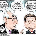 Gov DeSantis and Roger Stone threat by Dave Granlund, PoliticalCartoons.com