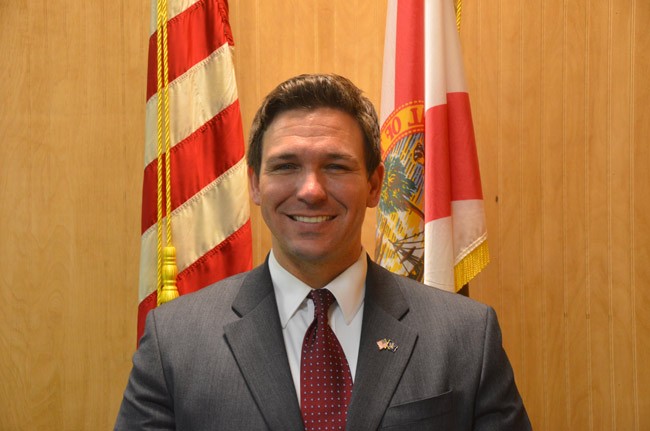 Ron DeSantis. (© FlaglerLive)