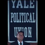 Ronald Reagan at Yale, 1981. (Bernard Gotfryd, Library of Congress)