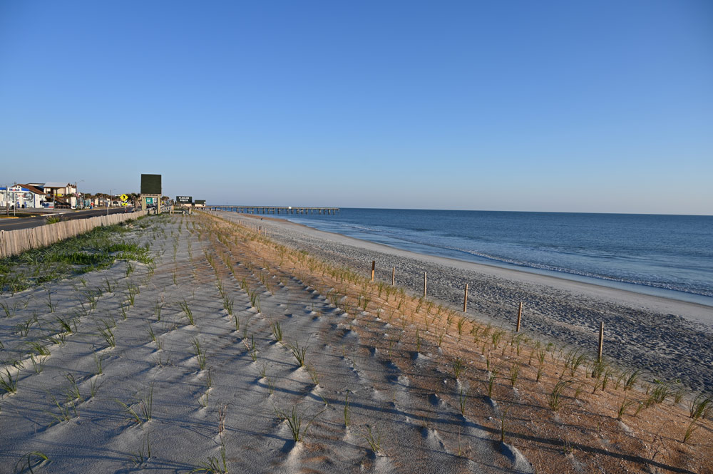 Without a beach-management plan, Flagler Beach's (or any beach's) renourishment project will not take root. (© FlaglerLive)