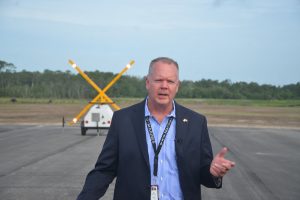 Roy Sieger, Flagler County's airport director. (© FlaglerLive)