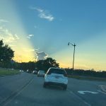 There may be hope for traffic on Royal Palms Parkway at Town Center Boulevard. The Parkway is becoming more congested with the additional traffic from the Sabal Preserve development of more than 300 homes, to the right. (© FlaglerLive)