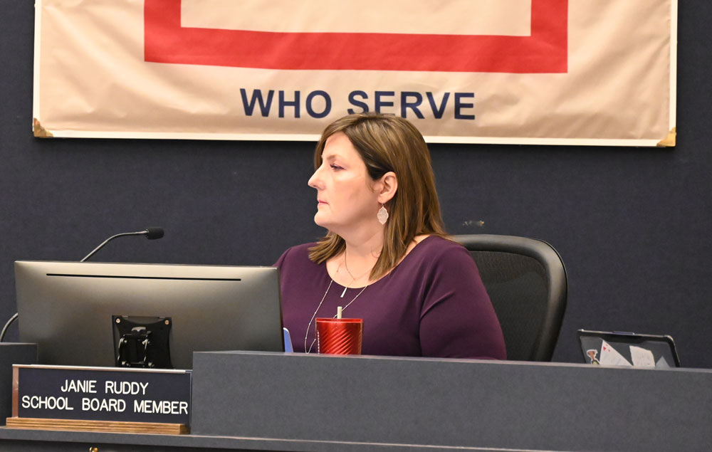 School Board member Janie Ruddy. (© FlaglerLive)