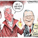 Donald Rumsfeld Legacy by Dave Granlund, PoliticalCartoons.com.