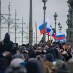 Flag-waving in St. Petersburg, Russia. (Klaus Wright on Unsplash)