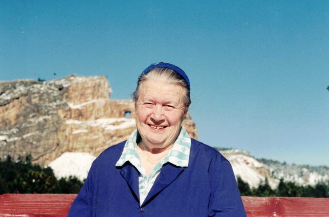 Ruth Ziolkowski in October 1998. She died in 2014. (© FlaglerLive)