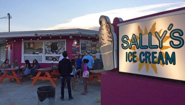 sally's ice cream