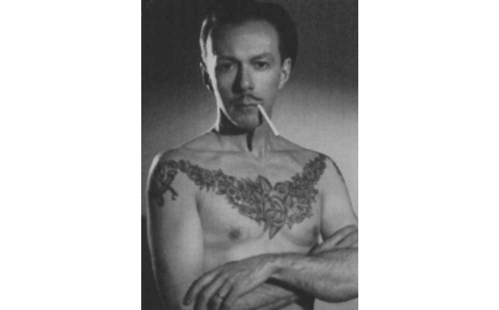 Outside of teaching and writing, Samuel Steward took up tattooing. (Wikimedia Commons)
