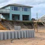 Homeowners along Flagler's shore want help with sand. The county's emergency sand allocation will only go so far. (© FlaglerLive)