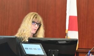 Circuit Judge Sandra Upchurch would have gone ahead with the hearing but for Palm Coast's objections. (© FlaglerLive)