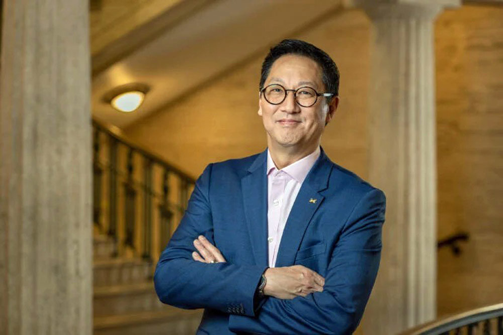 University of Michigan President Santa Ono. (University of Michigan)