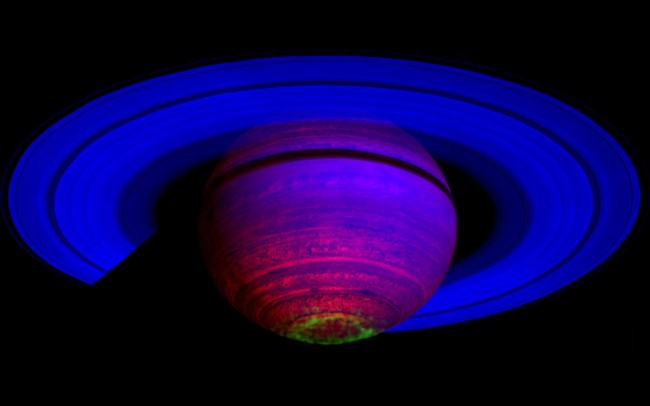 The Dancing Auroras of Saturn  nasa