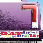 Say Gay (corrected) by Bruce Plante, PoliticalCartoons.com