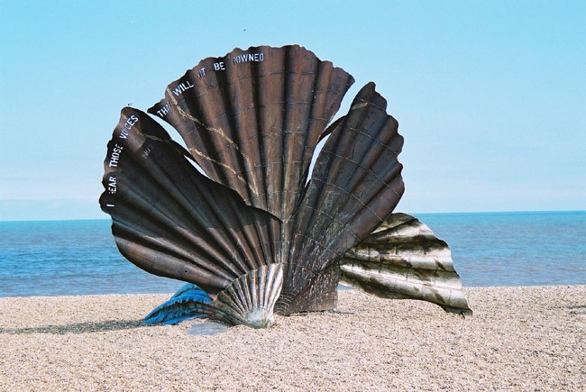 peter grimes benjamin britten the scallop aldeburgh