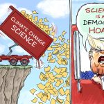 Science Is A Democrat Hoax by Ed Wexler, CagleCartoons.com