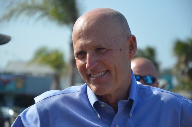 Gov. Rick Scott gets his way after all. (c FlaglerLive)