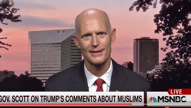 rick scott muslims florida