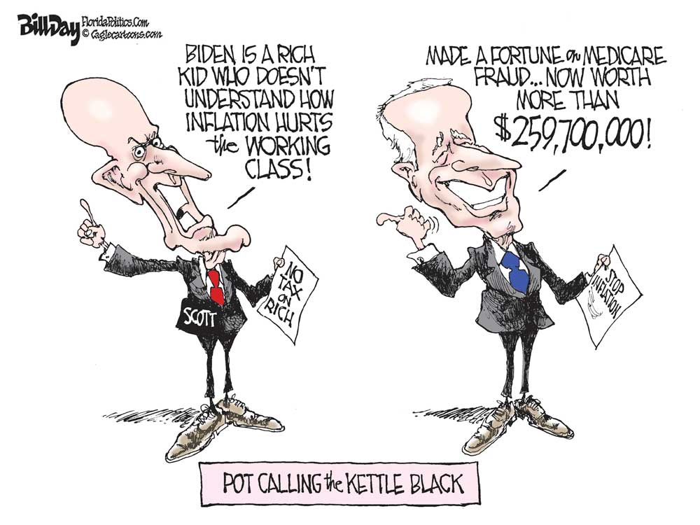 FLORIDA Fraudster Rick Scott by Bill Day, FloridaPolitics.com