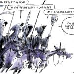 Four Departments of the Apocalypse by Dave Whamond, Canada, PoliticalCartoons.com