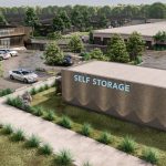 The Secure Space self-storage facility would be built between Old Kings Road and I-95, near the Hidden Lakes subdivision. The illustration was part of the developer's presentation to the city council.