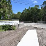 The latest of many self-storage facilities that have opened or will open in Flagler, this one on State Road 100 (Old Moody Boulevard) not far from the bridge. (© FlaglerLive)