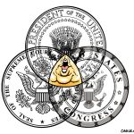 Venn Will We See There's No Separation Of Powers? by Ratt, PoliticalCartoons.com