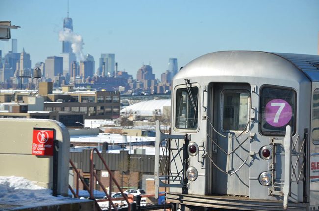 #7 Train flushing line immigrant express pierre tristam