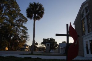 Bunnell's First United Methodist Church on N. Pine Street. Click on the image for larger view. (© FlaglerLive)