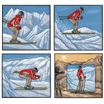 Ski Slopes with Climate by Peter Kuper, PoliticalCartoons.com