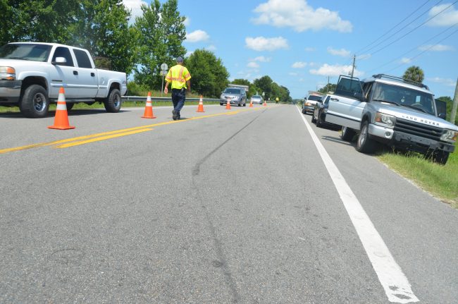 skid marks traffic crash