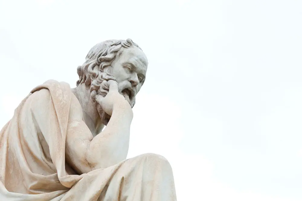 The most important part of knowledge, in Socrates’ view? Knowing how much you don’t know. 