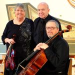 The Rickman-Acree-Corporon Piano Trio will perform “Romantic Realms – Music of Schubert” on Jan. 14 at Lighthouse Christ Presbyterian Church in Ormond Beach. The trio includes, from left: violinist and Solisti founder Susan Pitard Acree, pianist Michael Rickman, and cellist Joseph Corporon. Photo provided by Daytona Solisti.