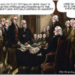 If only the founding fathers foresaw by Dave Whamond, Canada, PoliticalCartoons.com