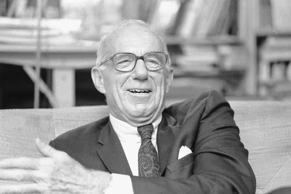 Author and physician Dr. Benjamin Spock in NYC in 1974.