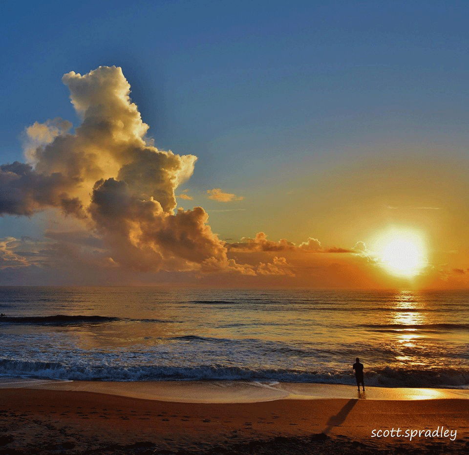 The late September photograph is by Flagler Beach photographer and Attorney Scott Spradley., 