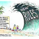 Spring Break Miami Beach new rules by Dave Granlund, PoliticalCartoons.com