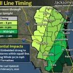 The latest forecast from the National Weather Service in Jacksonville.