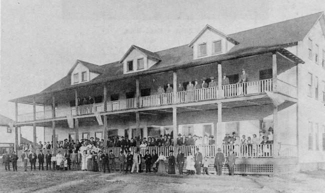 Once upon a Bull Creek: The St. Johns Park Hotel. Click on the image for larger view.  (Flagler County Historical Society)