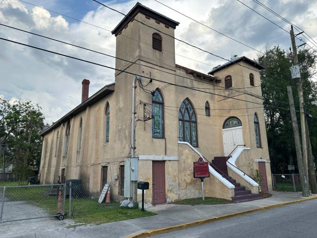 St. Mary's Church in St. Augustine. (© FlaglerLive)