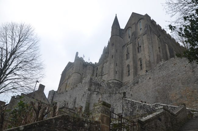 The abbey of Mont-Saint-Michel. (© FlaglerLive)