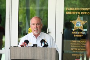 Sheriff Rick Staly is working on an agreement wiith US Immigration and Customs Enforcement. (© FlaglerLive)