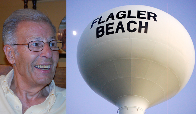 stan drescher and the flagler beach water tower