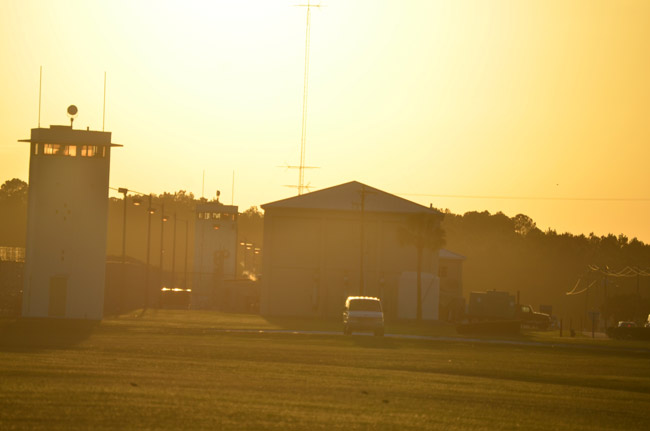 The area of the prison in Starke, Fla., where executions take place. (© FlaglerLive)