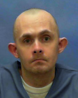 Steven Barneski's most recent Florida prison shot. He is being held at a prison in Chipley. 