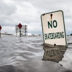 Storm surge can push water levels well above normal sea level during a hurricane. Sean Rayford/Getty Images