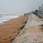 The stormy months ahead may not be kind of Flagler County's shore even as the Army Corps of Engineers begins the most ambitious and expensive beach-reconstruction project in the county's history. (© FlaglerLive)